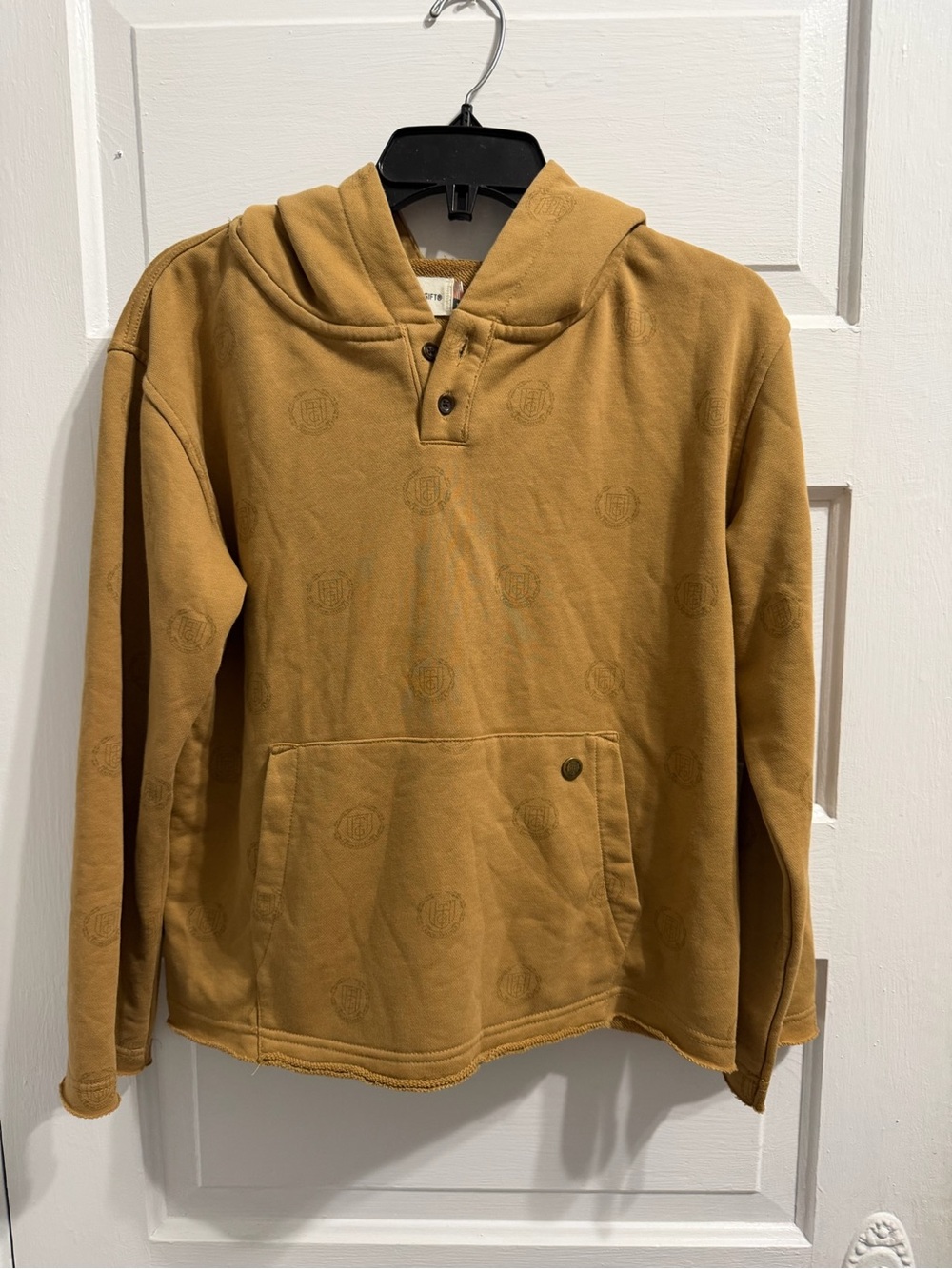 Honor The Gift Women's Hooded Pullover Sweatshirt in Caramel size 12